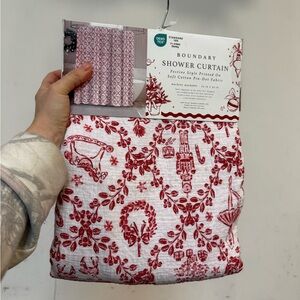 Christmas Shower Curtain new